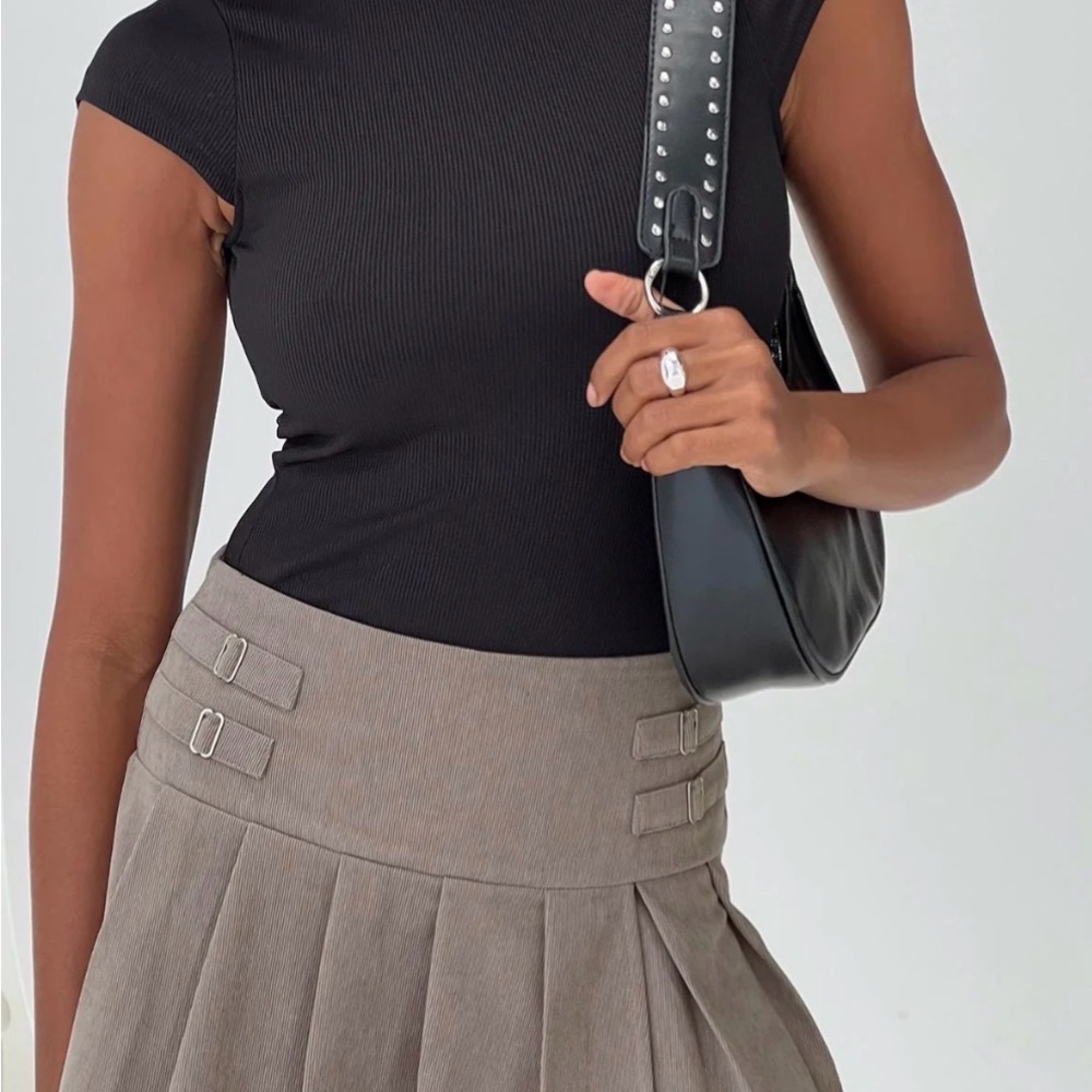 Princess Polly Cartwright Cord
Mini Skirt Grey-US2/Grey